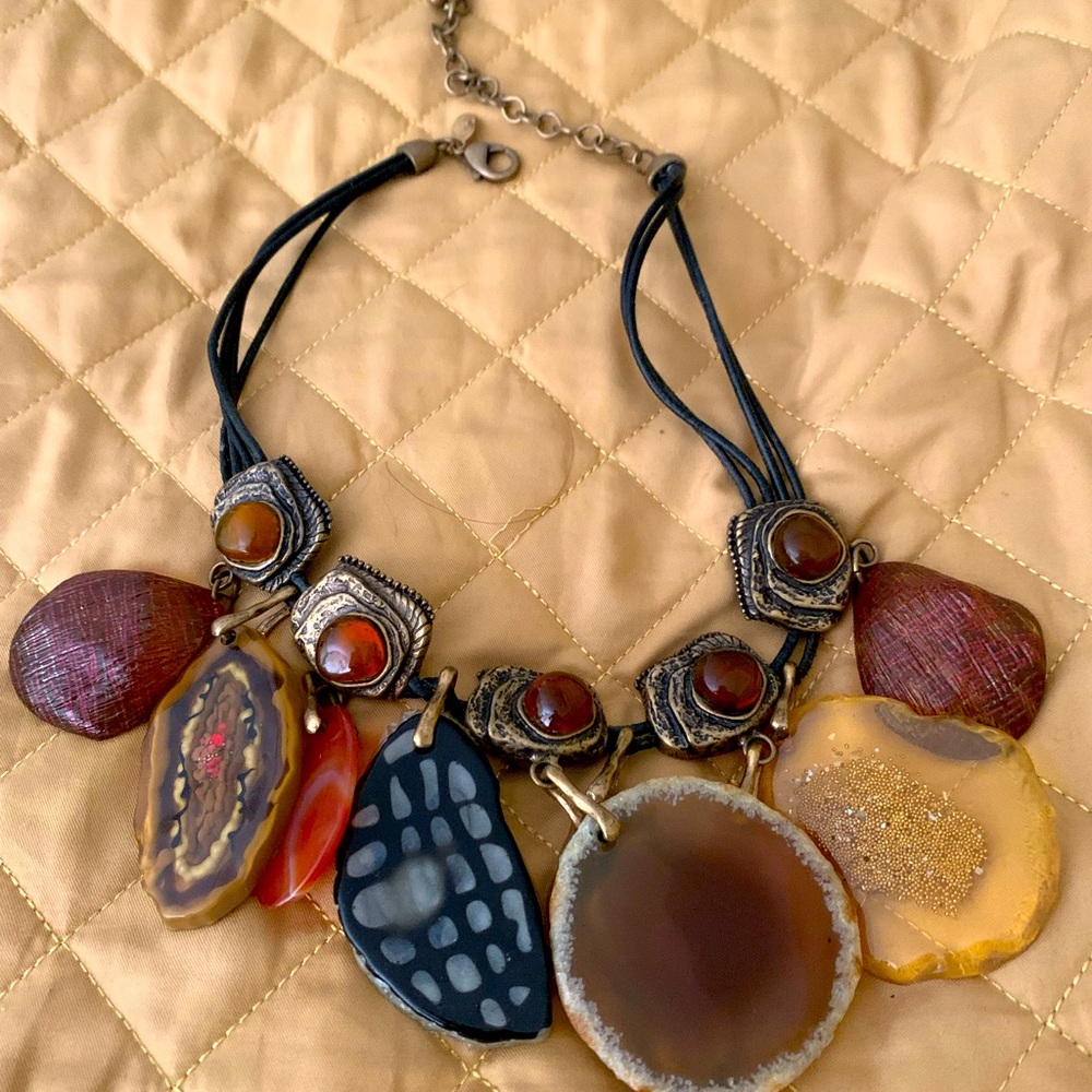 CHICO’s Stone Choker Necklace